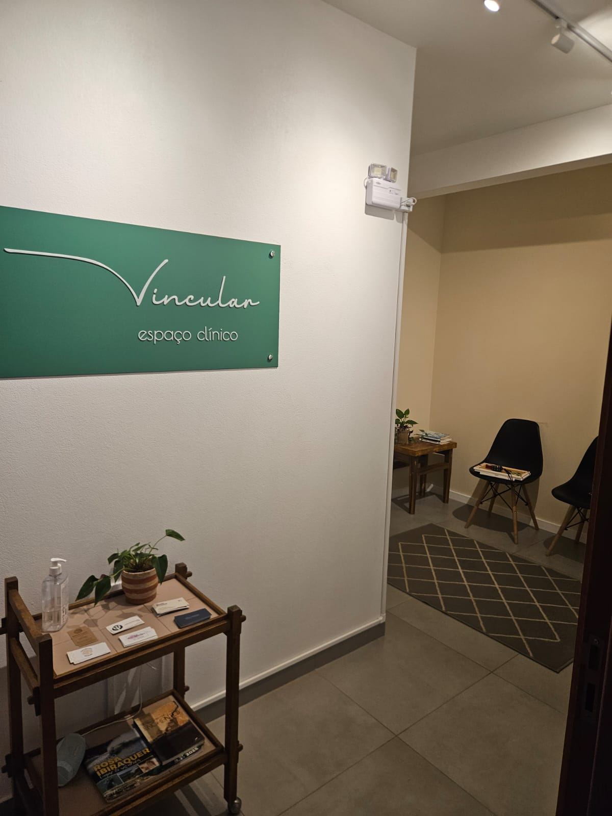 Entrada do Vincular Espaço Clínico